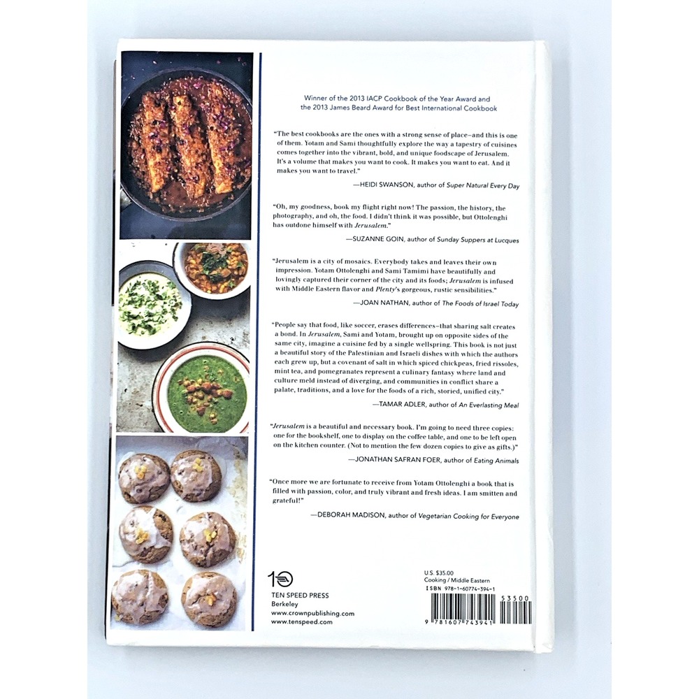 JERUSALEM A Cookbook Yotam Ottolenghi and Sami Tamimi Hardcover - Picture 3 of 9